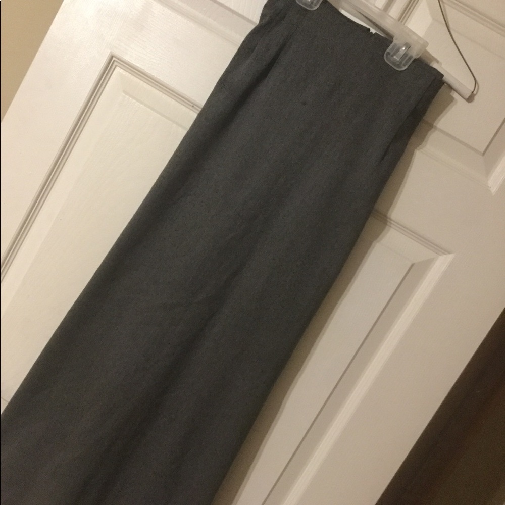 Business Skirt,  gray, Casual Corner :Annex, long